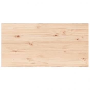 Tischplatten 4 Stk. 100x50x2,5 cm Rechteckig Massivholz Kiefer