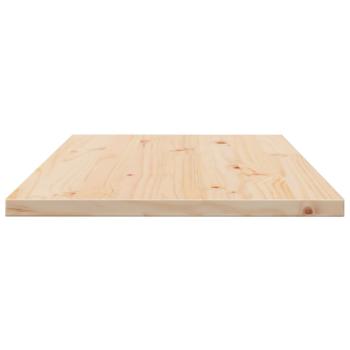 Tischplatten 4 Stk. 100x50x2,5 cm Rechteckig Massivholz Kiefer