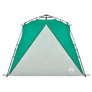 Strandzelt 4 Personen Seegrün Quick Release Wasserdicht