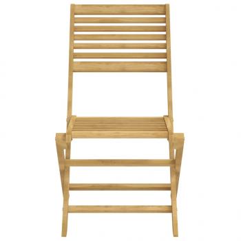 Gartenstühle 8 Stk. Klappbar 48,5x61,5x87 cm Massivholz Akazie