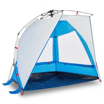 Strandzelt 2 Personen Azurblau Quick Release Wasserdicht