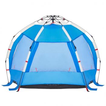 Strandzelt 2 Personen Azurblau Quick Release Wasserdicht