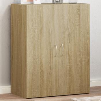 ARDEBO.de - Aktenschrank Sonoma-Eiche 60x32x77,5 cm Holzwerkstoff