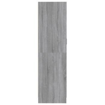 Kleiderschrank Grau Sonoma 82,5x51,5x180 cm Holzwerkstoff