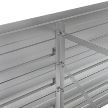 Hochbeet Rostig 240x80x77 cm Cortenstahl