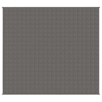 Gewichtsdecke Grau 200x225 cm 9 kg Stoff
