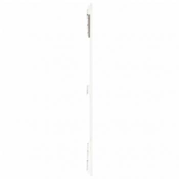 Wand-Kopfteil Weiß 127,5x3x110 cm Massivholz Kiefer