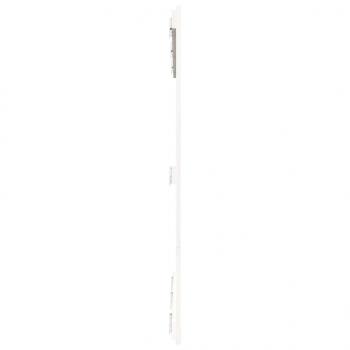 Wand-Kopfteil Weiß 146,5x3x110 cm Massivholz Kiefer