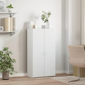 Aktenschrank Weiß 60x32x115 cm Holzwerkstoff