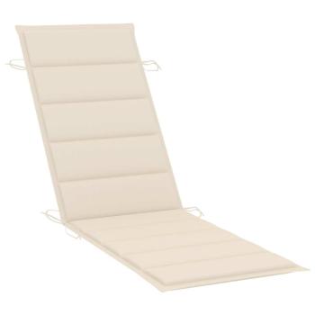 Schaukelliege mit Auflage Massivholz Teak