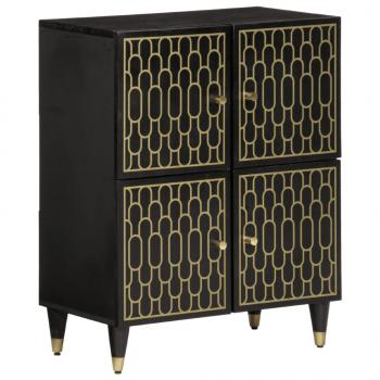 ARDEBO.de - Beistellschrank 60x33x75 cm Massivholz Mango