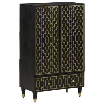 ARDEBO.de - Highboard 60x33x100 cm Massivholz Mango