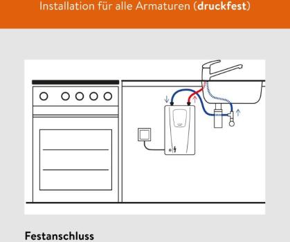 Clage CEX-U elektronisch geregelter Durchlauferhitzer 11/13,5kW, weiß (2400-26413)
