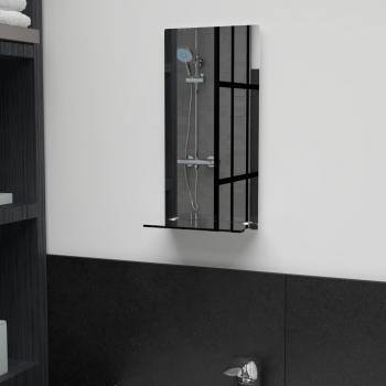 ARDEBO.de - Wandspiegel mit Regal 20×40 cm Hartglas