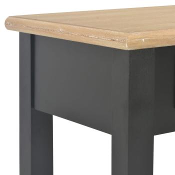 Konsolentisch Schwarz 110 x 35 x 80 cm Holz