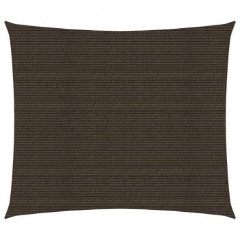 ARDEBO.de - Sonnensegel 160 g/m² Braun 2x2,5 m HDPE  