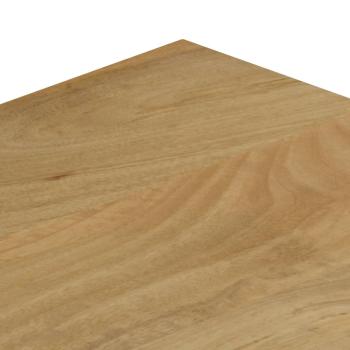 Couchtisch 100x50x35 cm Mango Massivholz und Stahl