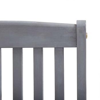 Klappbare Gartenstühle 6 Stk. mit Sitzkissen Massivholz Akazie