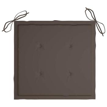 Klappbare Gartenstühle 6 Stk. mit Sitzkissen Massivholz Akazie