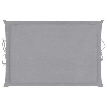 Sonnenliegen 2 Stk. mit Auflagen Massivholz Akazie