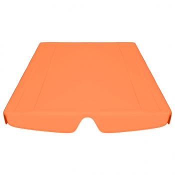 Ersatzdach für Hollywoodschaukel Orange 188/168x145/110 cm
