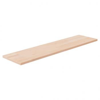 ARDEBO.de - Regalboden 80x20x1,5 cm Unbehandeltes Massivholz Eiche