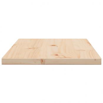 Tischplatten 2 Stk. 80x40x2,5 cm Rechteckig Massivholz Kiefer