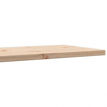 Tischplatten 2 Stk. 80x40x2,5 cm Rechteckig Massivholz Kiefer