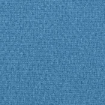 Liegestuhl-Auflage Melange Blau (75+105)x50x3 cm Stoff