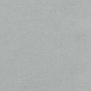 Niedriglehner-Auflagen 2 Stk. Melange Hellgrau 100x50x4cm Stoff