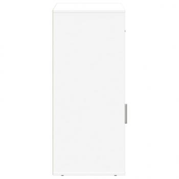Beistellschrank Weiß 56,5x39x90 cm Holzwerkstoff