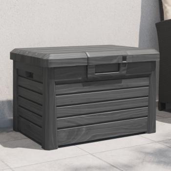 ARDEBO.de - Outdoor-Kissenbox Anthrazit 73x50,5x46,5 cm Polypropylen