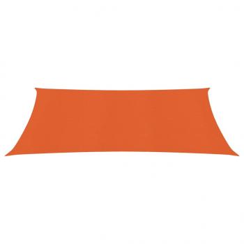 Sonnensegel 160 g/m² Orange 2,5x3,5 m HDPE