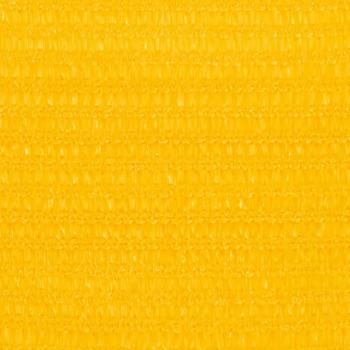 Sonnensegel 160 g/m² Gelb 2x5 m HDPE