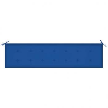 Gartenbank-Auflage Königsblau 200x50x3 cm Oxford-Gewebe
