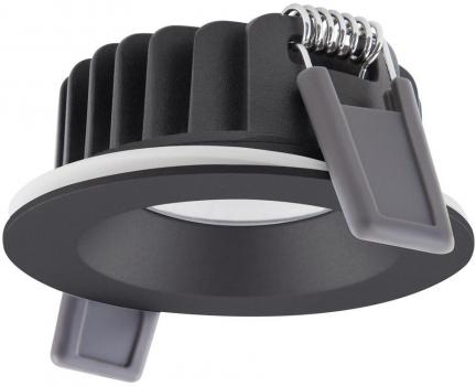 ARDEBO.de LEDVANCE Spot Air FIX P 6W 927 PS DIM, Einbaustrahler, feststehend, IP65, 2700K, warmweiß, schwarz (4099854000188)