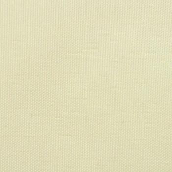 Balkonsichtschutz Oxfordgewebe 75x400 cm Creme