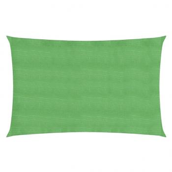 ARDEBO.de - Sonnensegel 160 g/m² Hellgrün 3x6 m HDPE