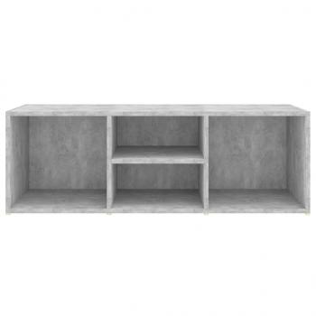 Schuhbank Betongrau 105x35x35 cm Holzwerkstoff