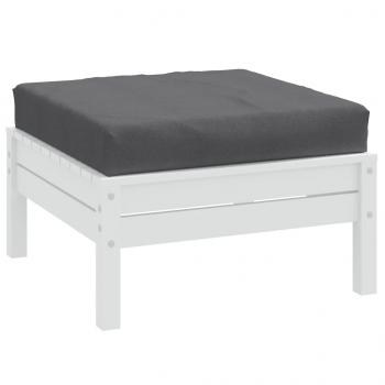 ARDEBO.de - Palettenkissen Melange Anthrazit 60x60x10 cm Stoff