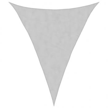Sonnensegel Hellgrau 3x4x4 m 100% Polyester Oxford