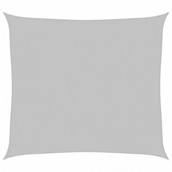 ARDEBO.de - Sonnensegel Hellgrau 3x2,5 m 100% Polyester Oxford