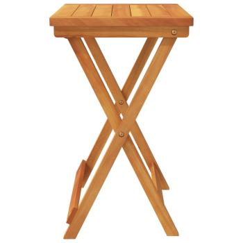 Gartentisch Klappbar 50x36x60 cm Massivholz Akazie