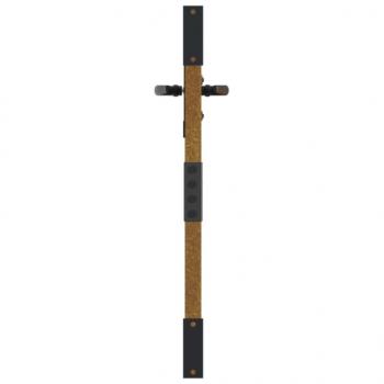 Gartentor 85x75 cm Cortenstahl Baum-Design