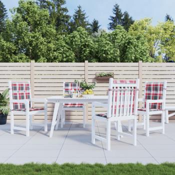 ARDEBO.de - Gartenstuhlauflagen für Niedriglehner 4 Stk. 100x50x3 cm