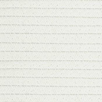 Aufbewahrungskörbe 2 Stk. Braun und Weiß Ø24x18 cm Baumwolle