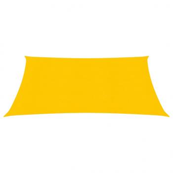 Sonnensegel 160 g/m² Quadratisch Gelb 4,5x4,5 m HDPE