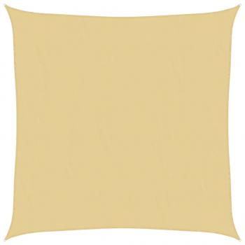 Sonnensegel Sandfarbe 4x4 m 100% Polyester Oxford