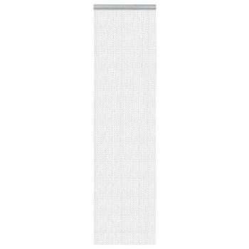 Türvorhang aus Ketten 56x186 cm Aluminium