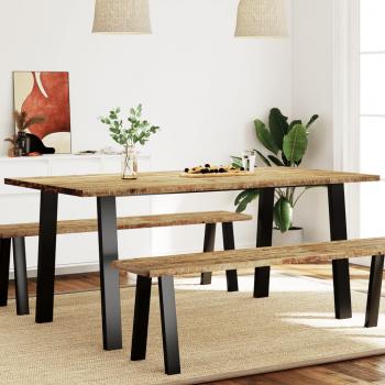 ARDEBO.de - Esstisch 150x90x75 cm Massivholz Akazie